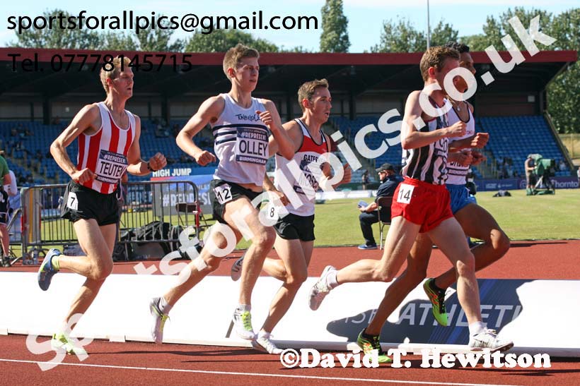 Mens 5000 metres, World Championship Team Trials, Alexander Stadium, Birmingham